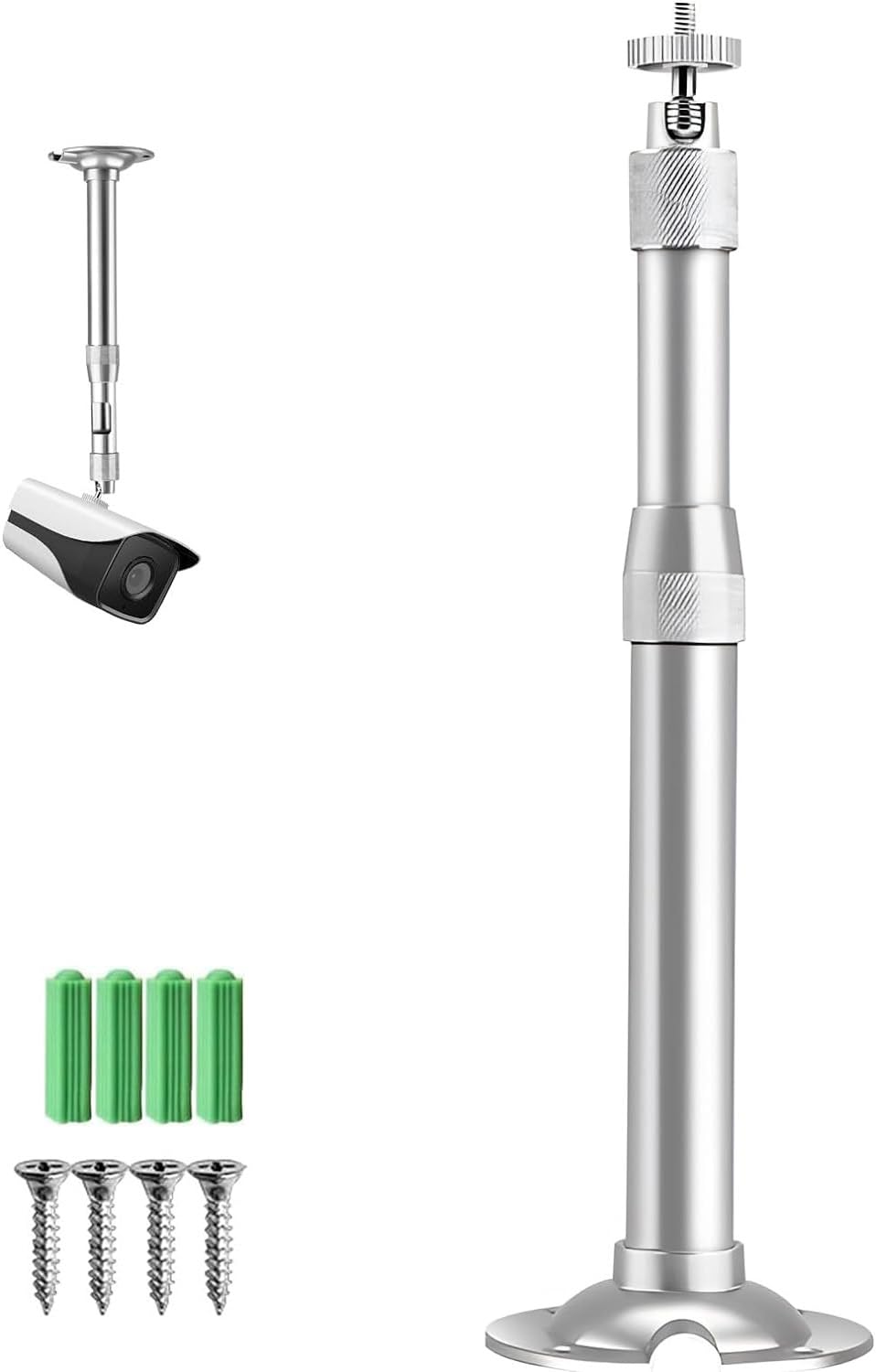 Projector Holder, Projector Ceiling Mount, Universal Projector Wall Mount with, Projector Mount, Extension Pole up to 5 kg, Projector Mount Holder, Suitable for Wall Mounting, 30-60 cm