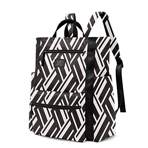 BASICPOWER Laptop Backpack for Women Men, Lightweight Bag Work Travel Casual Daypacks Fits 15.6 Inch Notebook