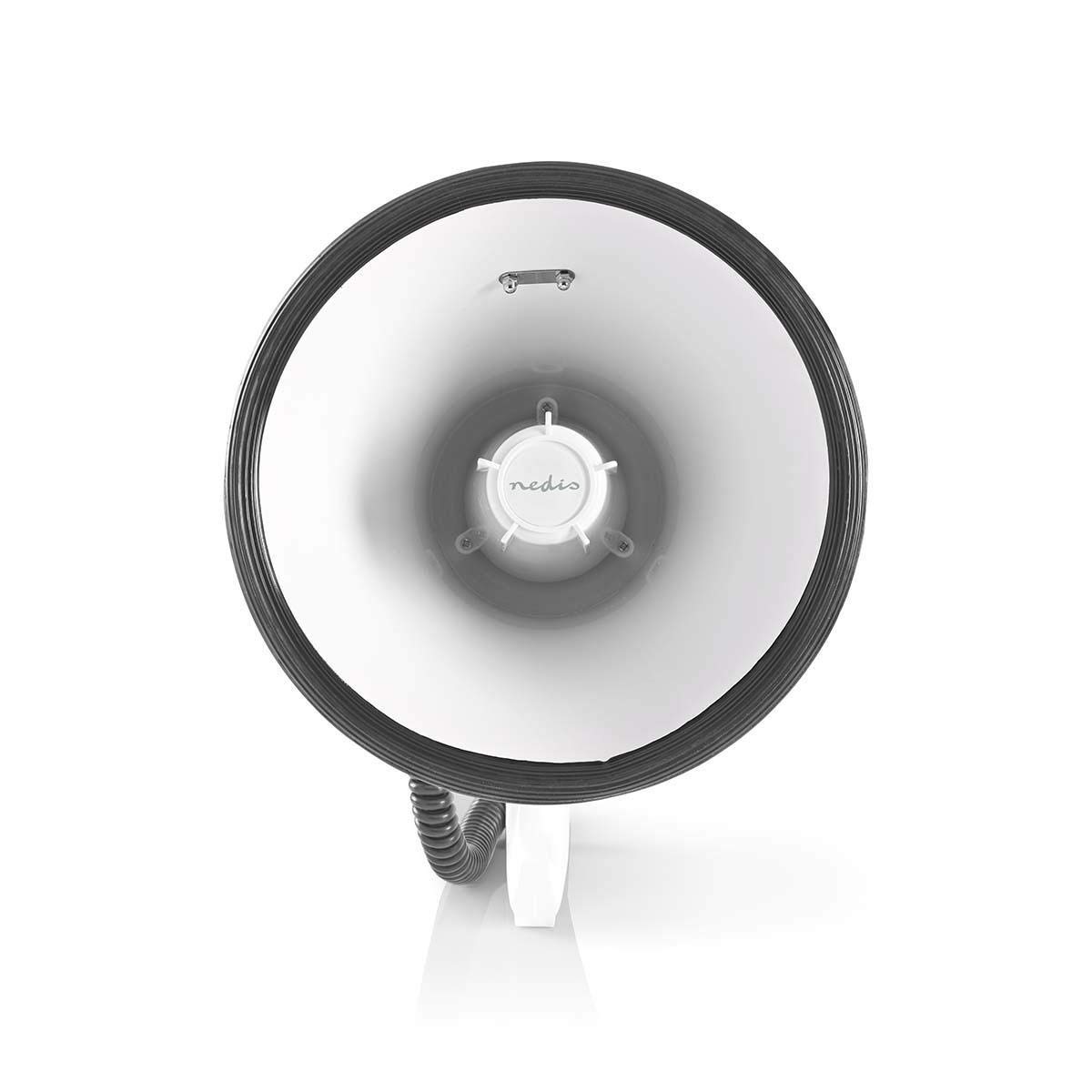 Nedis - Megafono - Microfono Staccabile - Sirena Integrata - 25 W - Tracolla - Volume Regolabile & Amazon Basics - Batterie alcaline Mono D, 1.5 volt, per uso quotidiano, confezione da 12