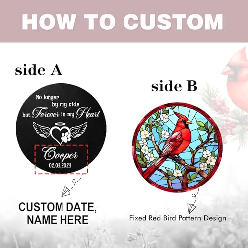 Image of ASTARIN Personalized Wind Chimes Outdoor, Large Customized Wind Chimes for Outside Tuned Relaxing Soothing Low Bass,Memorial Windchimes Sympathy for The Loss of a Loved One