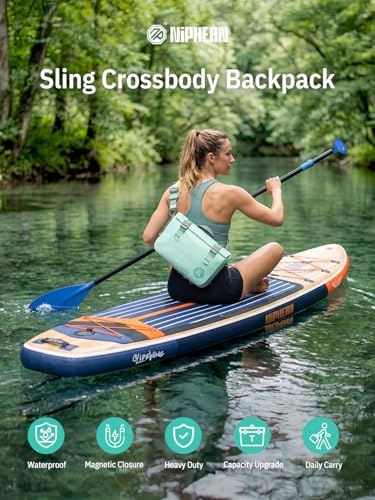 Image of niphean IPX7 Waterproof Fanny Pack, Magnetic One-Hand Closure Dry Bag