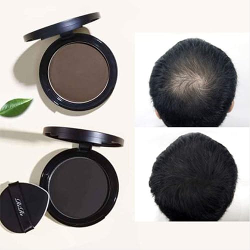 Miniatura 2 de Quick Hair Cojín de retoque instantáneo 14 g  0.49 oz. Cubierta de cabello gris, tamaño portátil (marrón natural)