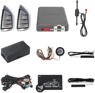 EASYGUARD EC211PP-BM2-NFC-D2-1 المفتاح الذكي PKE الدخول السلبي بدون مفتاح التشغيل البعيد NFC Lock فتح قفل BMW 1S F52 F40 // 2S F45 F46 // 4S F32 F33 F36 // 5S G30 G31 G38 // 6S G3