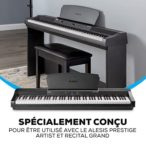 Alesis AHB-1 AHB-1-support et Banquette de Piano en Bois Recital Grand et Prestige Artist avec 3 pédales : Soft… - Les Beatles, Paul McCartney, John Lennon, RIngo Starr, George Harrison Alesis AHB-1 AHB-1-support et Banquette de Piano en Bois Recital Grand et Prestige Artist avec 3 pédales : Soft… – Image 3