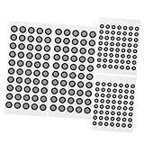 TEHAUX 4sheets Handheld Scanner Scanning Reflective Tape Dots for Scanner Positioning Tracking