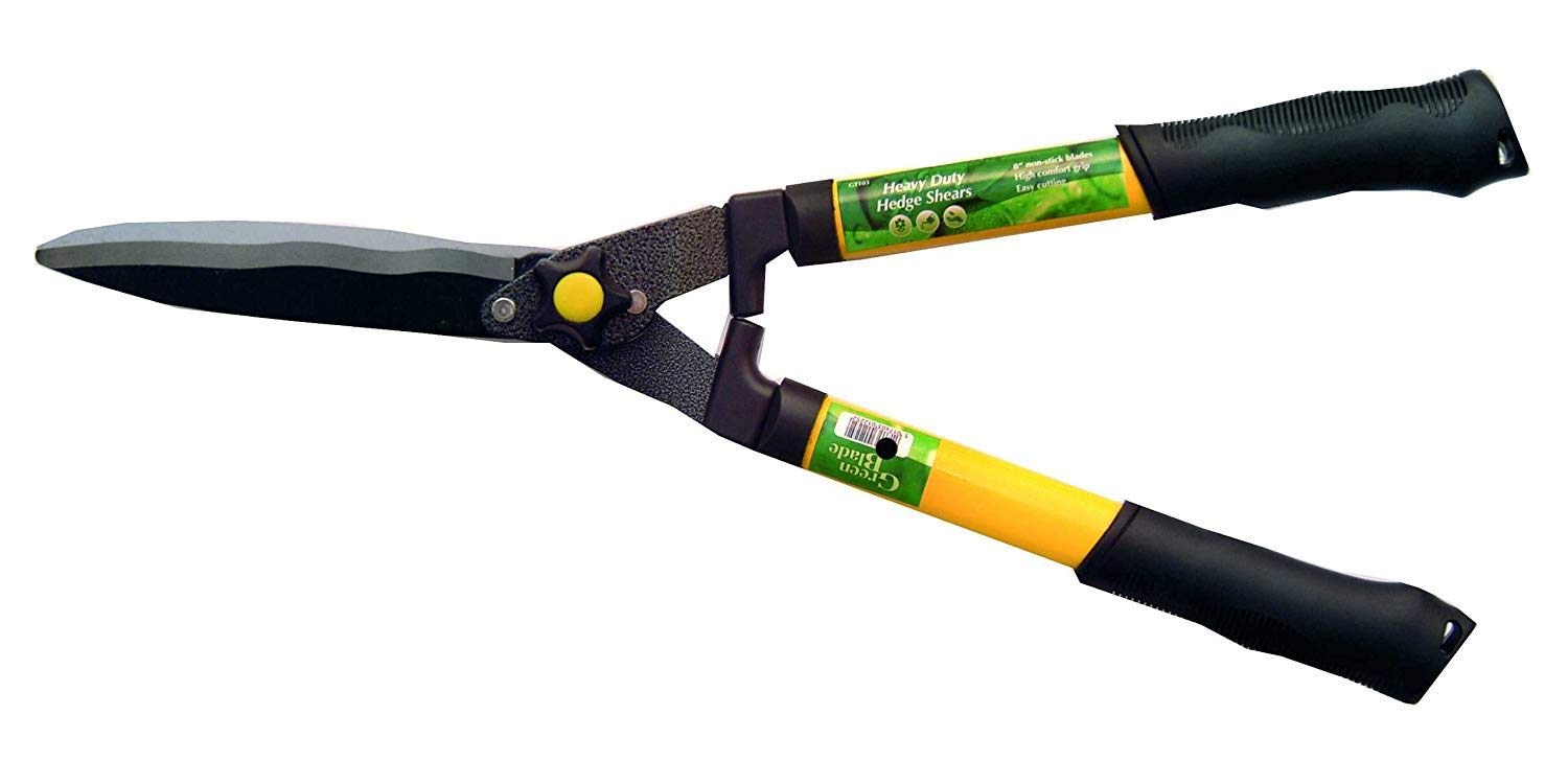 Unibos Heavy Duty Hedge Shear Reduced Effort Easier Cut Gardening Pruner- Quality Hand Pruning Tool