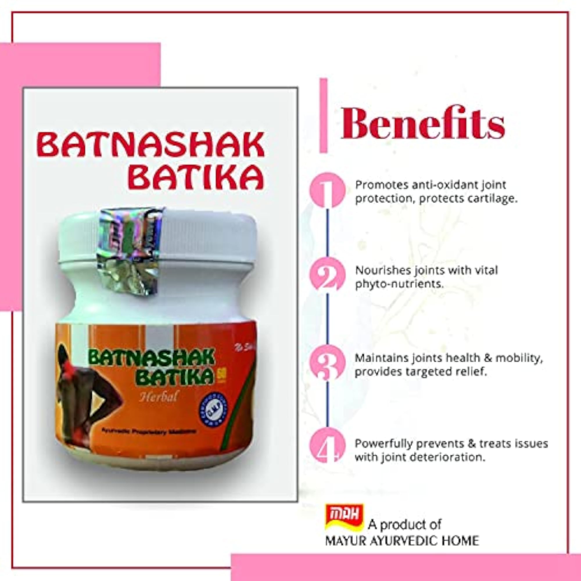 Batnashak Batika Capsules, Pack of 240
