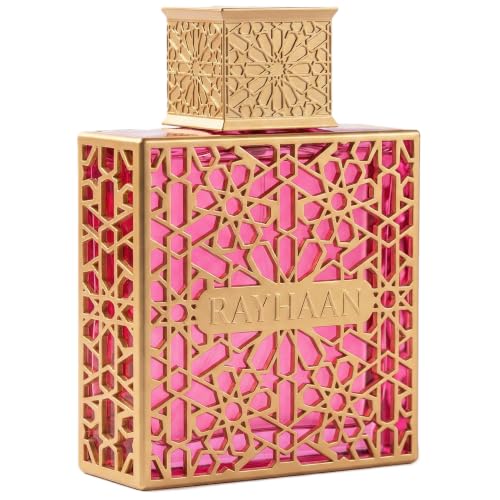 Image of Rayhaan Kiss - Sweet, Fruity, Gourmand, Floral - Eau de Parfum Spray Long-Lasting Fragrance for Women, 3.4 Ounce / 100 ml