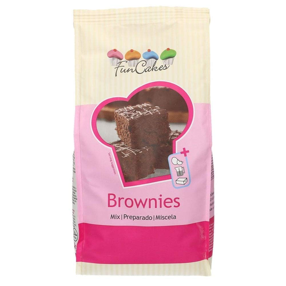 Mezcla brownies 1kg Funcakes