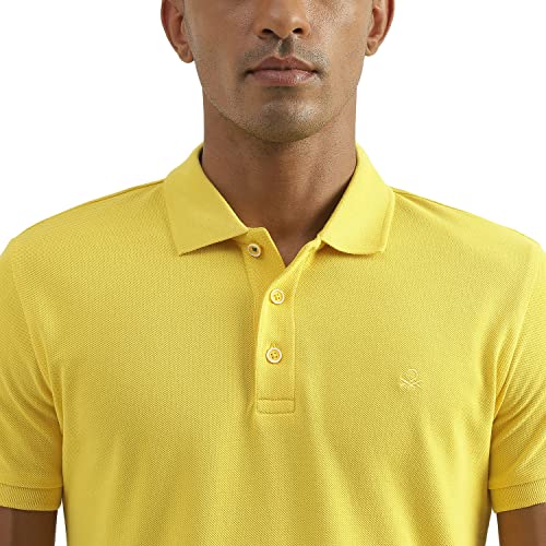 Image of United Colors of Benetton Men's Cotton Regular Fit Polo T-Shirt