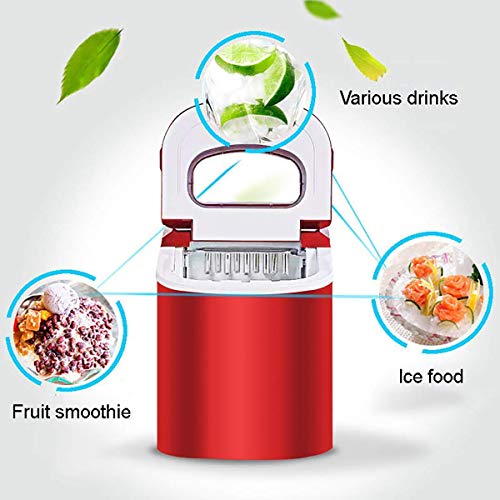 MHGD Eismaschine, tragbar, auf 15-kg-Eis/24-Stunden-Tank, elektrische Eismaschine, leise, einfache Bedienung, perfekt… – Bild 3