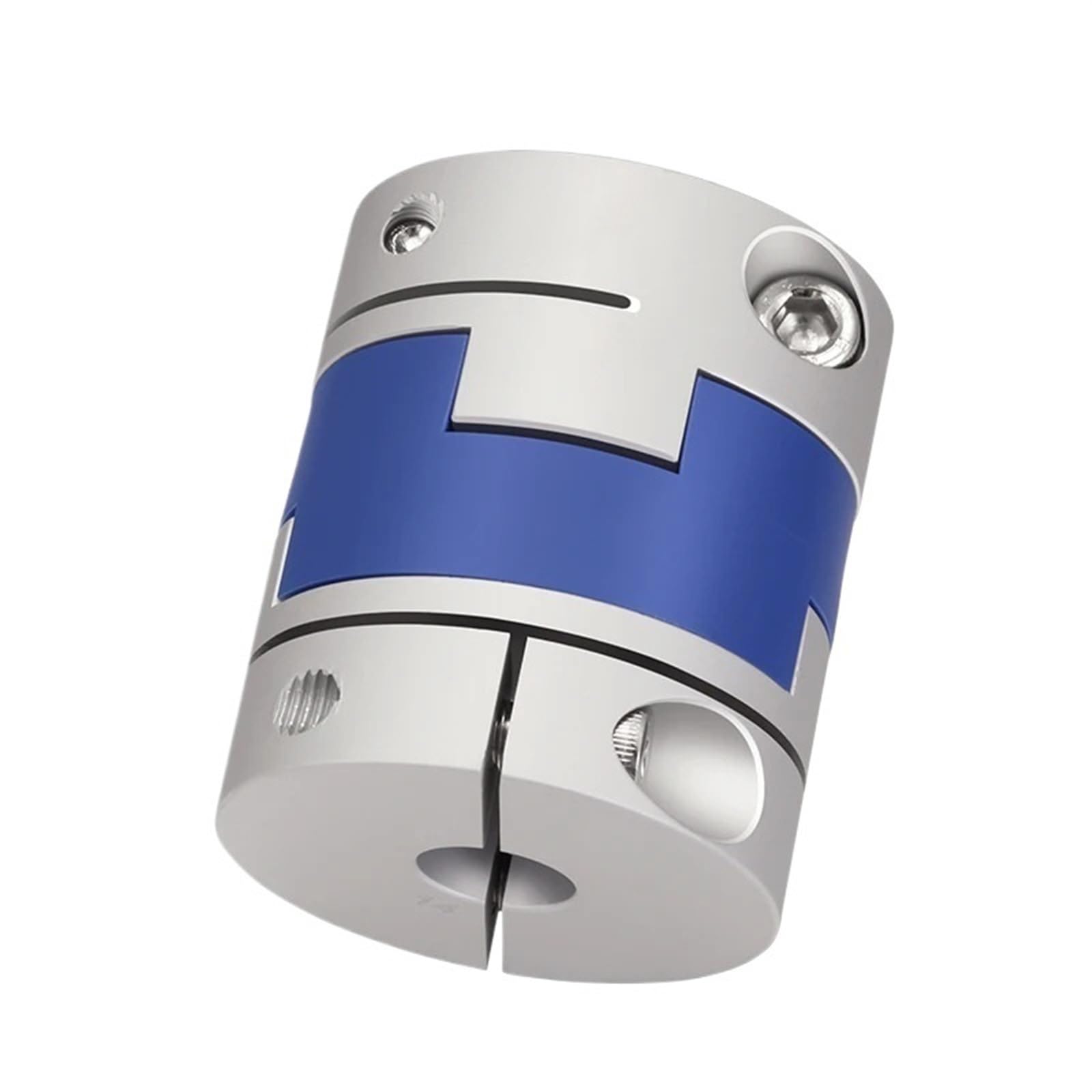 4 stücke Wellenkupplung Kraftübertragung Aluminiumlegierung Serie Koppler for Servomotor Schrittmotor Gerillt Elastisch(25X39mm 5mm to 12mm)