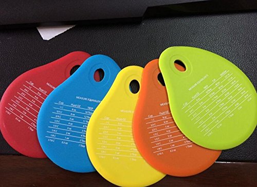 Gudhi Silicone Butter Cream Scraper Baking Cleaning Scraper (Random Color