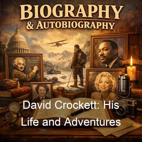 『David Crockett: His Life and Adventures』のカバーアート