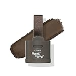 ETUDE Hair Pang Pang hair powder for men and women, Dark Brown, Waterproof, for eyebrow colors, Hairline and Thin Hair, Hairline Powder