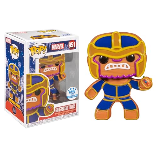 Funko Pop! Gingerbread Thanos Marvel 951 figurine de collection de Noël