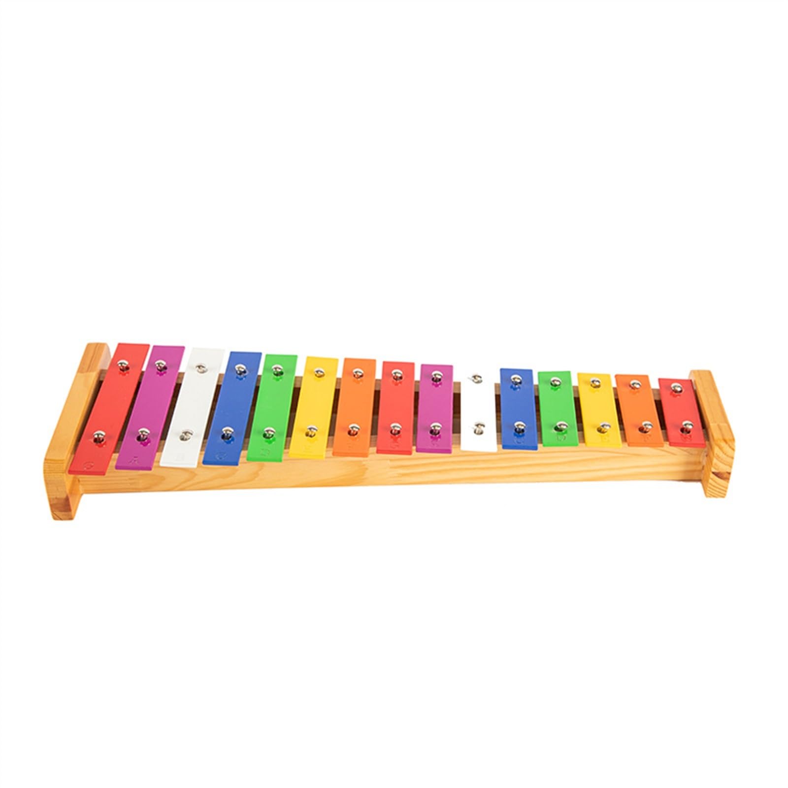 Glockenspiel Glockenspiel con tavola armonica a 15 toni, strumento a percussione alla moda e durevole