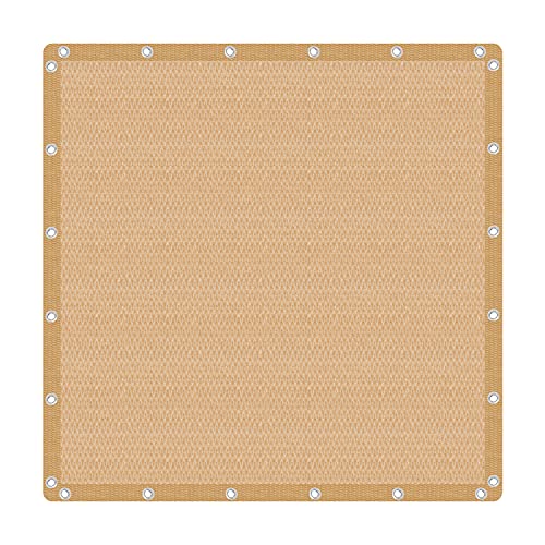 VICLLAX 90% Shade Fabric Sun Shade Cloth with Reinforced Grommets,