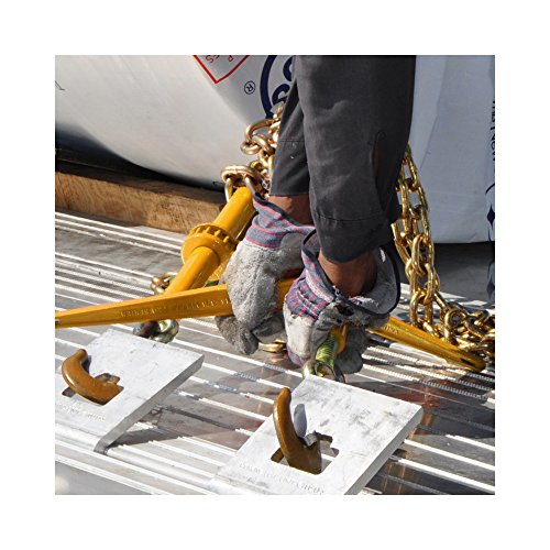 Image of KingChain | Ratchet Load Binder with Hooks for 3 /8-in to 1 /2-in G70 Chain