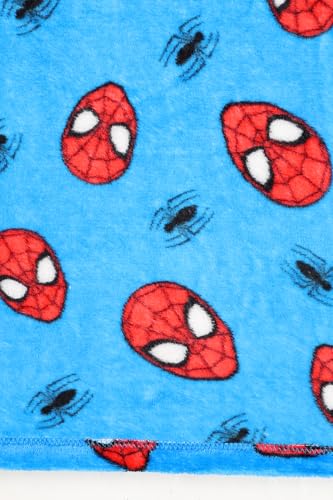 Marvel Spiderman sweat à capuche en polaire de luxe finition premium couleur bleu