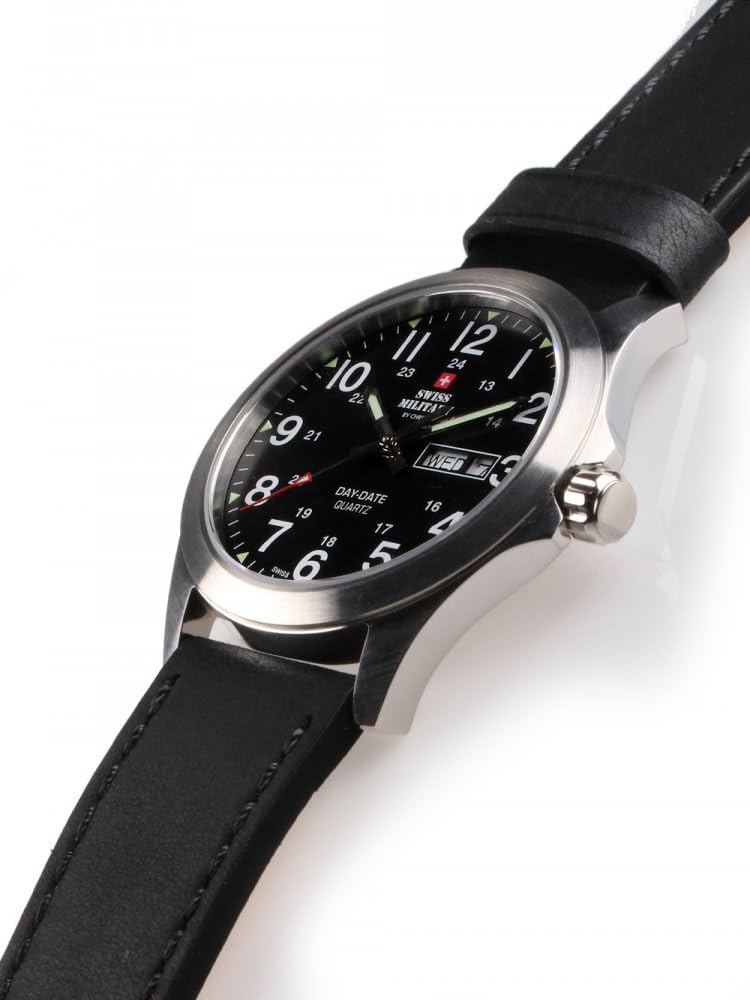 Swiss Military Men's Watch Swizz Military Silver Men’s Analog Watch