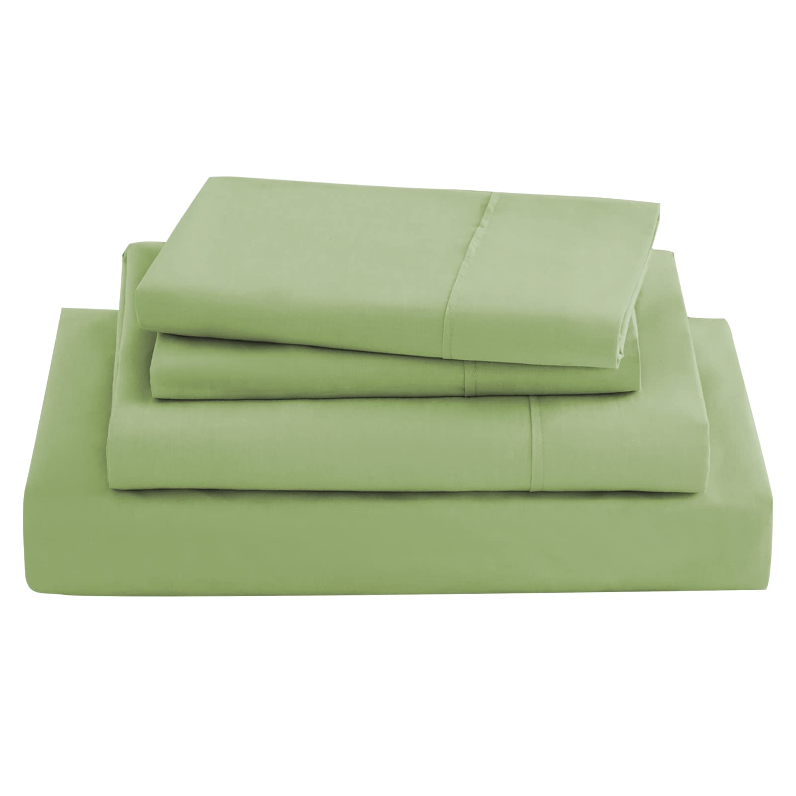 ILVOEKing Size Floral Sheet, 4 Piece Flower Bed Sheets, 16" Deep Pocket Sheets, Soft Luxury Cooling Sheets, Easy Care-King, Sage Green