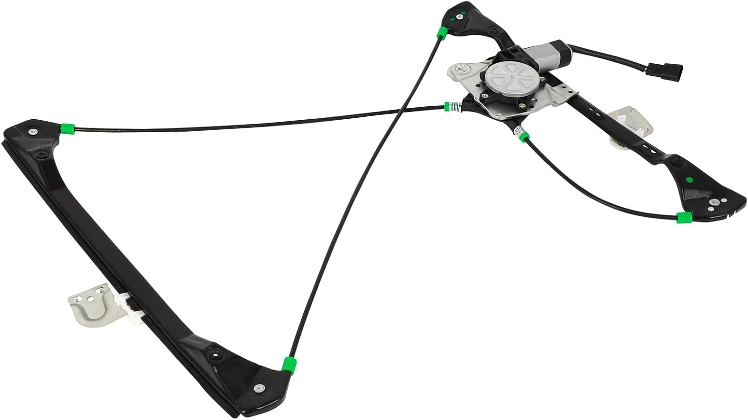 Front Driver Side Power Window Regulator with Motor Replacement 1999-2004 for Oldsmobile Alero,1999-2005 for Pontiac Grand Am Replaces 741-641