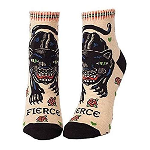 Blue Q Ankle Socks Fierce Tan Women's Shoe Size 5-10