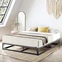 Algopix Similar Product 1 - Mellow 9 Inch Metal Platform Bed Frame