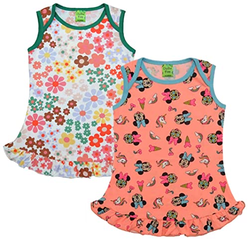 Image of Clothe Funn Newborn Baby Girl Dress (Pack of 2)