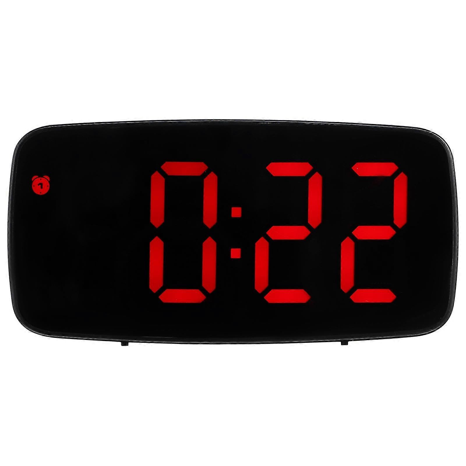 JOYHAPPST Travel Clock Beside Sleeping Clock Desk Clock Alarm Clock Radio Loud Dual Alarm Clock