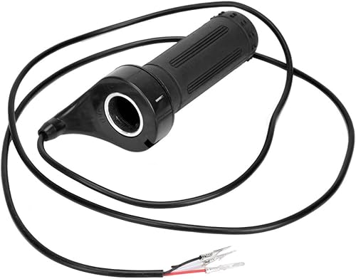 HIAORS 7/8" 0.866 in Full Twist Throttle Grip con 3 cables de repuesto para Electra Electric Scooter Acelerador E-Bike Mini Chopper E Scooter Pocket