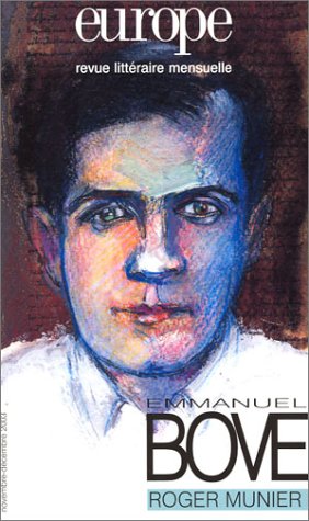 EUROPE EMMANUEL BOVE N 895-896. NOVEMBRE-DECEMBRE (0000)