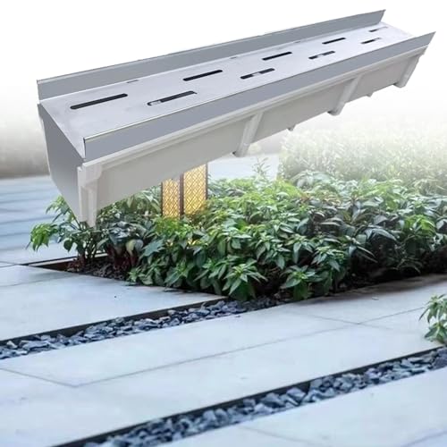 Système de Drainage décoratif en tranchée pour Une Gestion Efficace de l'eau dans Les Jardins et Les Cours, idéal pour Les pelouses, Les exploitations agricoles et Les aménagements paysagers