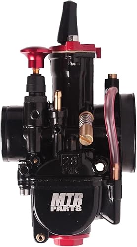 Miniatura 7 de Carburador PWK de 24, 26, 28, 30, 32, 1.339in de acing Power Jet Carb para motor universal 2T 4T, motocross, motocicleta, cuatrimoto, scooter, mini