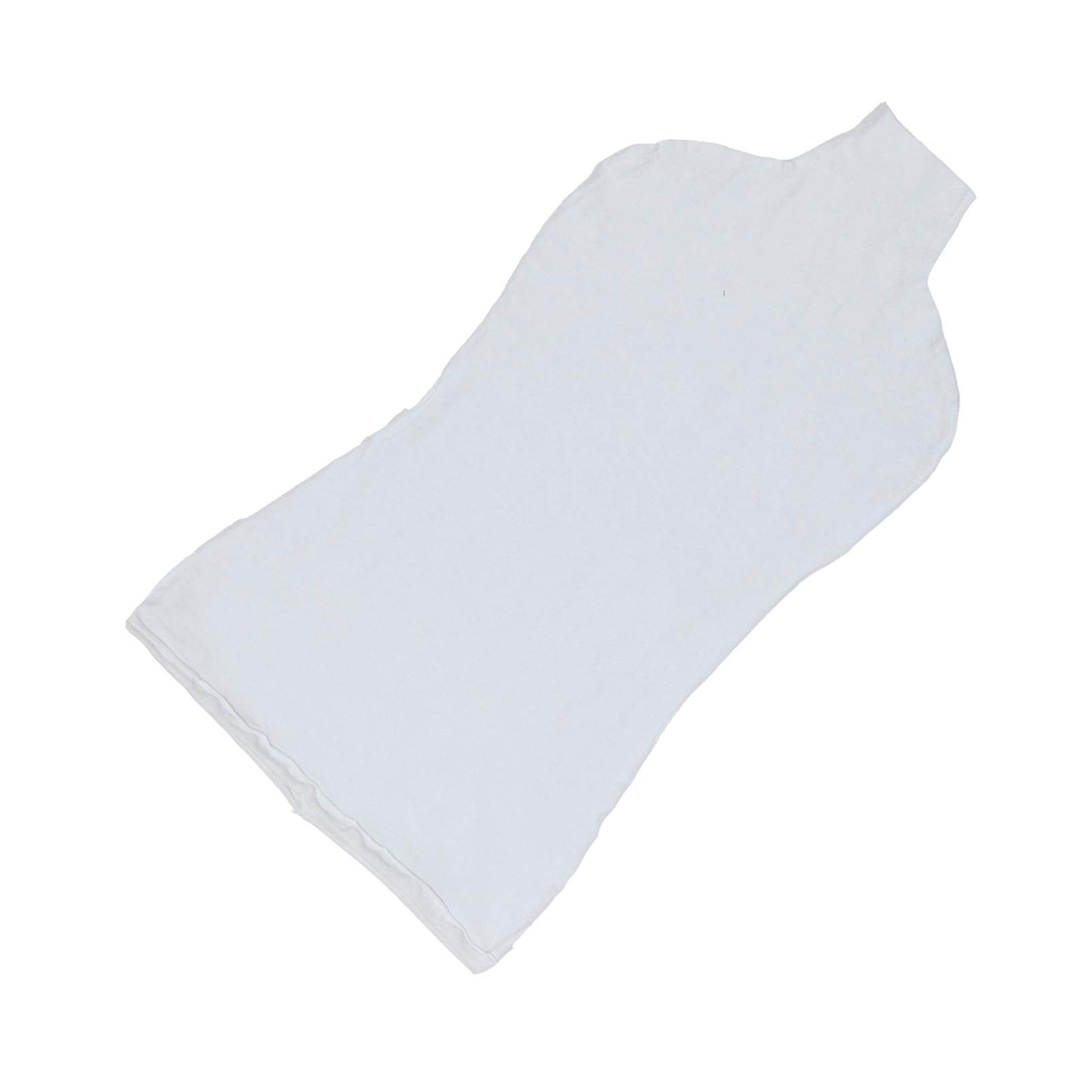 Funda de tela de licra blanca NAVAdeal para maniquí de vestido de costura