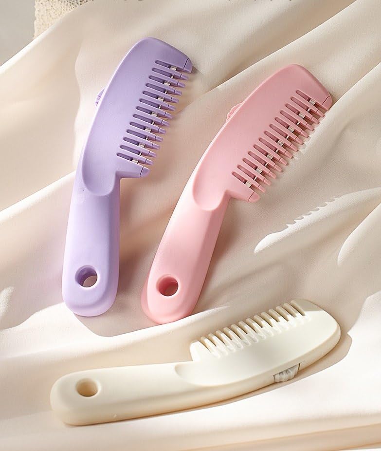Hair Trimmer Razor Comb for Men & Women | Dual-Side Cutting Thinning with Blade Professional Cutter Styling, Trimming, Layering Split End Removal Salon Home Use-image-9
