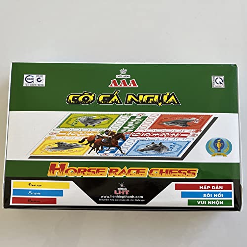 Co Dua Ngua - Horse Race Chess miniatura 1