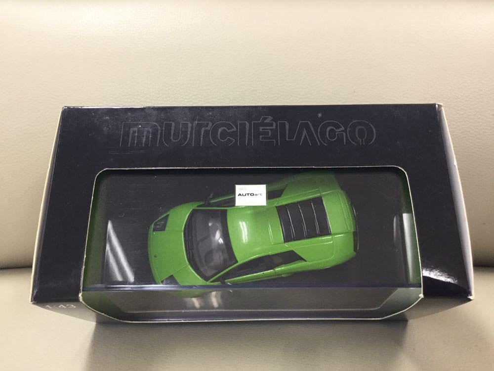 ランボルギーニ　ムルシェラゴAUTOart Murciélago 1:43 Amazon | AUTOart 1/43 Murcielago Metallic Green オートアート