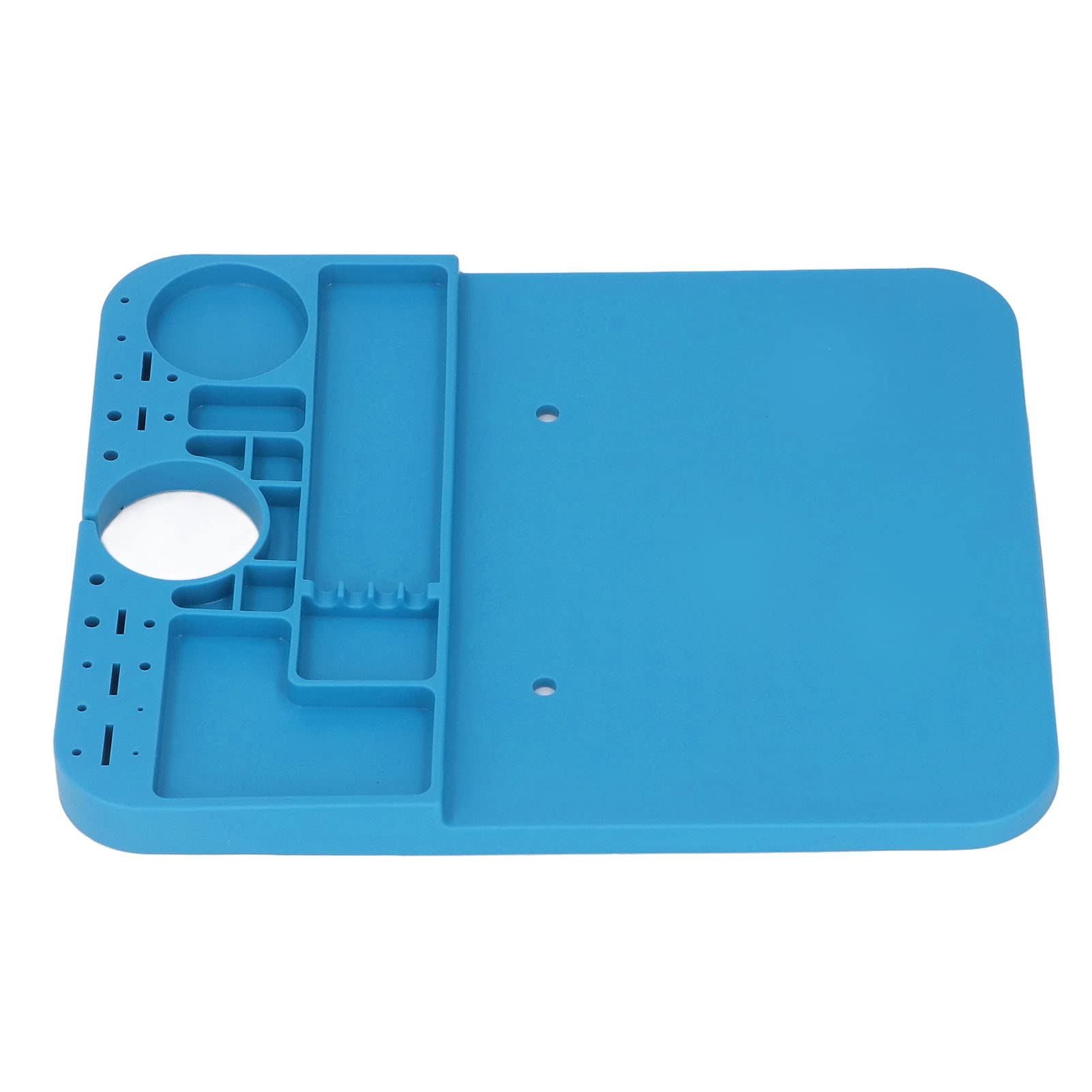 Microscope Silicone Base, Anti Static Multifunctional Silicone Micro Soldering Mat Foldable Heat Resistant for Maintenance