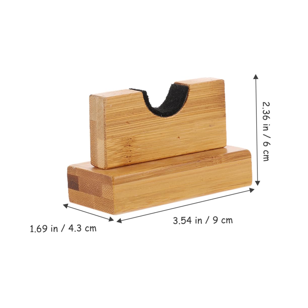 Gogogmee Elegant Wooden Bat Display Rack for Baseball Bats Desk Stand Bat Holders for Home