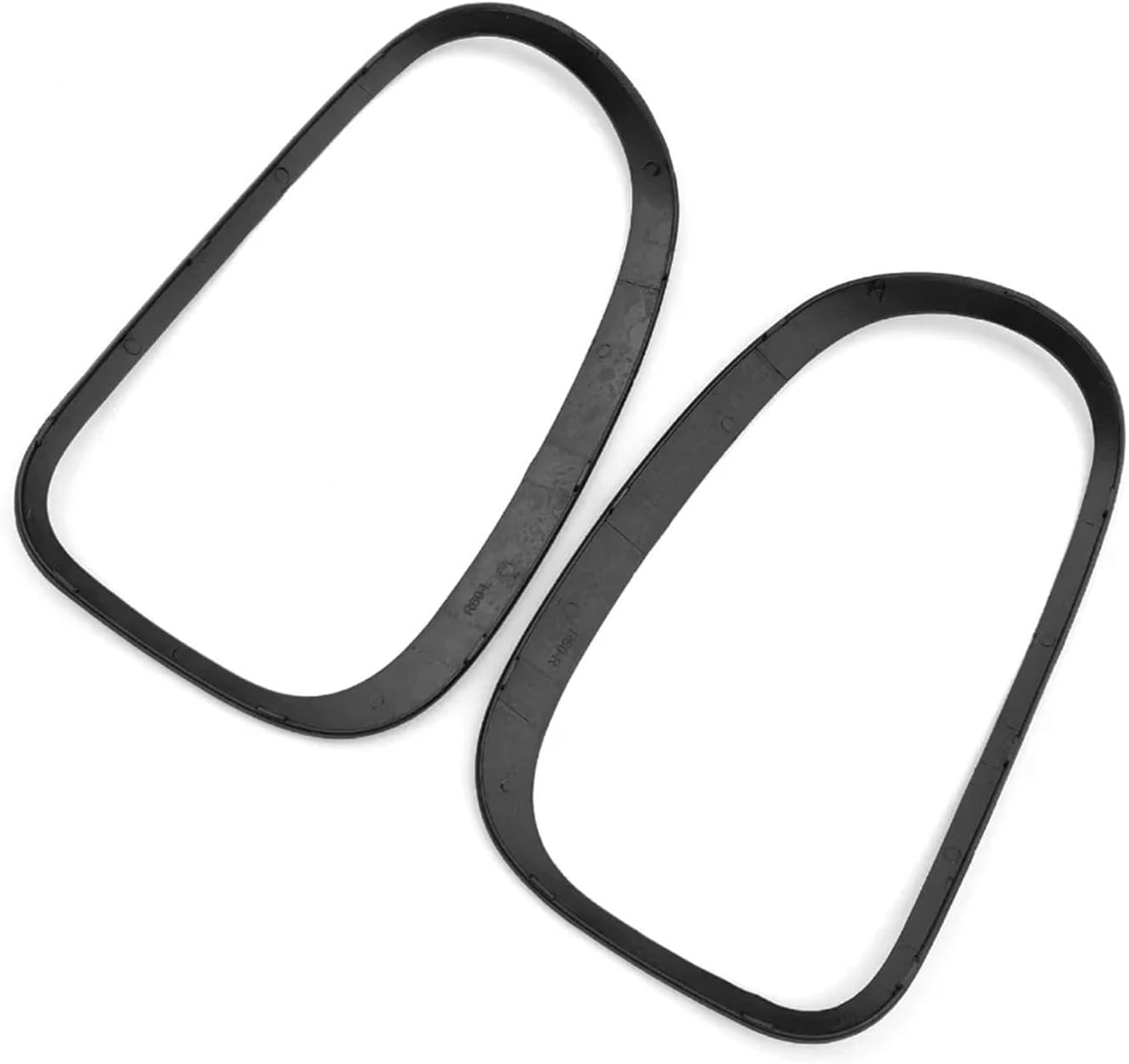 Compatible with MINI R60 Countryman John Cooper Works 2011-2016 Headlight Tail Lights Cover Ring Decoration Trim Light Decoration Sticker(Silver for Headlight)
