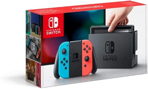 Nintendo Switch Joy-Con, Blu/Rosso Neon