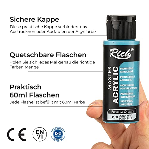Rich 12'Li 60 Cc Master-Mix Akrilik Set
