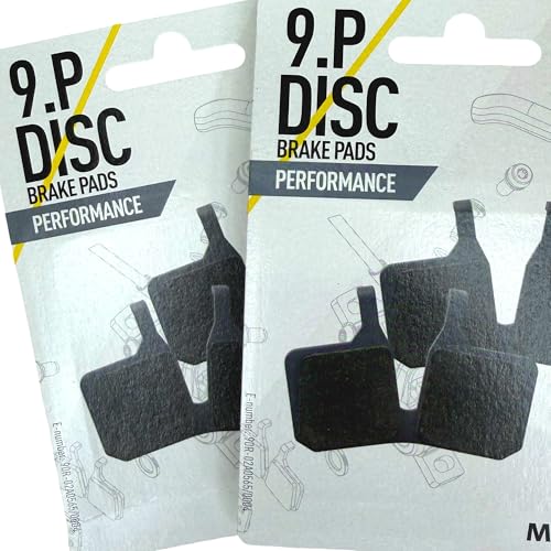 F26 Oryginalny rower MT hydrauliczne hamulce tarczowe, zamienne klocki hamulcowe kompatybilne z Magura MT 2 4 5 7 8 (2 pary / 9.P Performance (4 tłoki)