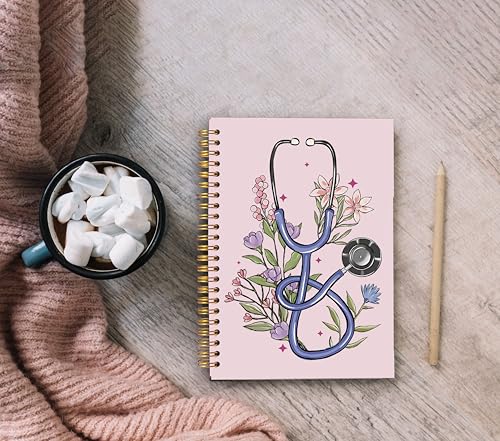 Carnet médical stéthoscope et carnet de notes pour médecin