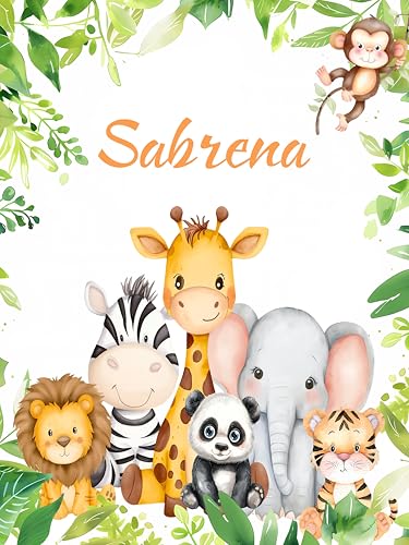 Image of Custom Baby Blanket,Personalized Blankets for Kids with Names,Customized Blankets with Name for Boy,Personalized Baby Blanket for Girl Customized Blanket,Gift for Birthday Christmas(50 inchX60 inch)