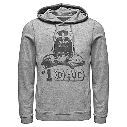 Sweat Star Wars Numero Uno homme gris athlétique M idéal pour vos soirées cinéma