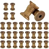 Organizza I Fili Facilmente: Le bobine di legno sono progettate per contenere e distribuire vari materiali come filo, cordicella, nastro e altri tipi di corda. Mantengono il filo ordinato e pulito senza sprechi dovuti a grovigli accidentali.