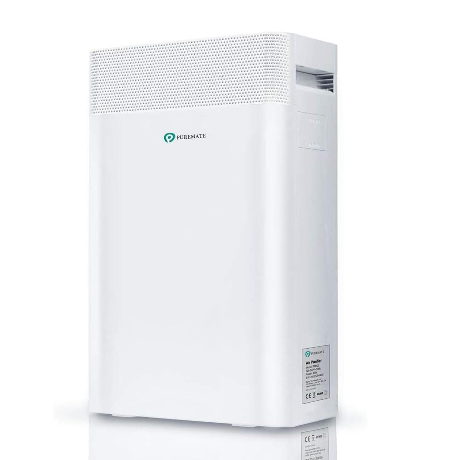 Air Purifier for Home 5 in1 with Ioniser and Sleep Mode - True HEPA Filter & Active Carbon, Removes Germs & Viruses, Allergies & Asthma, Pollen, Dust, Smokers, Hay Fever, Pets Dander